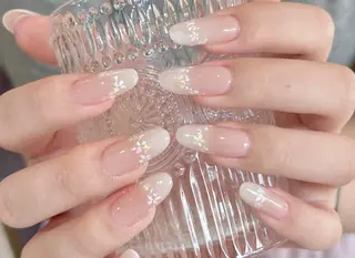 ネイル By moonネイル 🌷ワンホン/韓国風のネイルデザイン