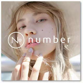 ミディアム カラー 【全席個室サロン】 NUMBER 天王寺のヘアスタイル
