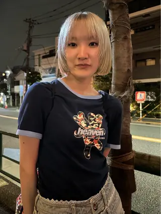 ミディアム カラー 🎀オイダイラ モモカ🎀のヘアスタイル