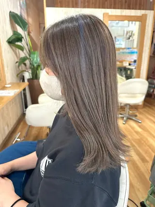 セミロング カラー hair &make EPICRUMIのヘアスタイル