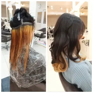 ロング カラー 小林暢🌟Orque 髪質改善サロン🌙のヘアスタイル