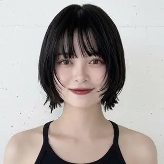 ショート カラー 無料モデル募集/ボブ /レイヤー/Rinのヘアスタイル