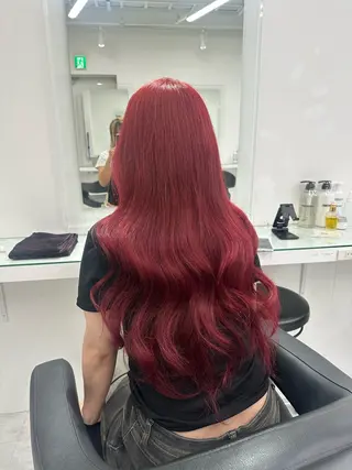 ロング カラー 川越ハイトーン🧸 Yumaのヘアスタイル