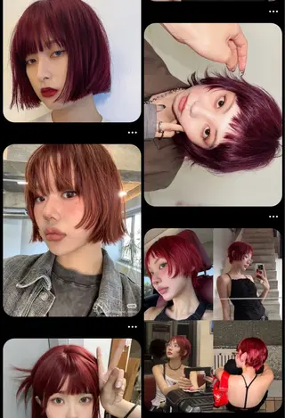 ショート 優李 ゆうり‪のヘアスタイル