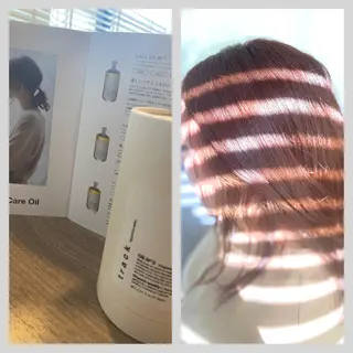 カラー 佐藤 沙也輝のヘアスタイル