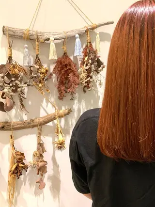 セミロング カラー 榎並茉美【えなみまみ 】託児･駐車場ありのヘアスタイル