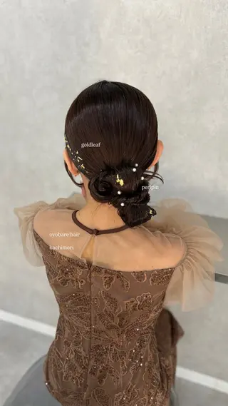 セミロング Haruka /うる艶透明感カラーのヘアスタイル