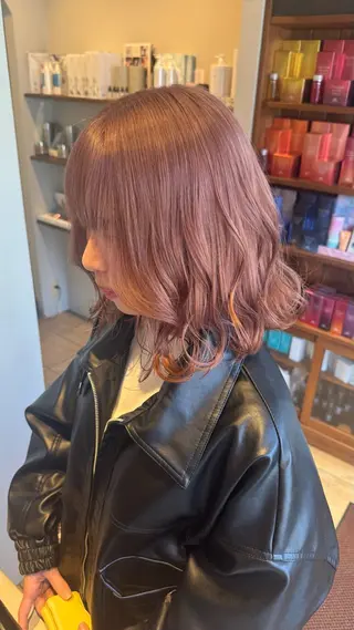 ミディアム カラー  ︎︎ KASUMIのヘアスタイル