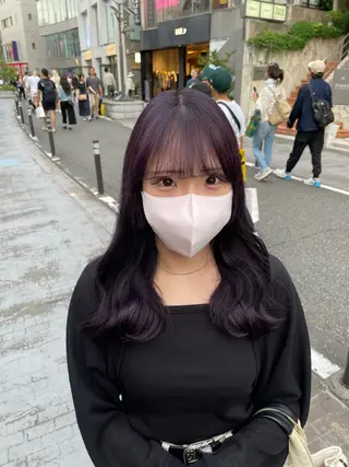 セミロング カラー ヘアアレンジ 柔らかカラー/ レイヤーYUTO🧋のヘアスタイル