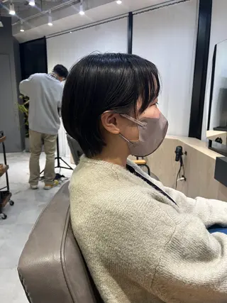 ショート SNSモニター募集！ くせ毛特化/大村のヘアスタイル