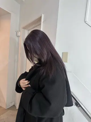 カラー 西垣 沙也加のヘアスタイル