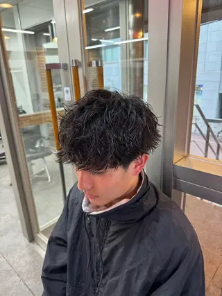 ショート パーマ メンズ 🔥漢髪特化メンズ マネージャーYUKIのヘアスタイル