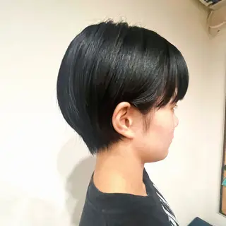 ショート カラー ショート/ボブ/ 透明感カラー/ほのかのヘアスタイル