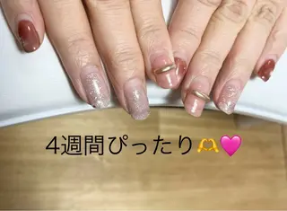 ネイル tsumeya ゆるかわ手描きネイルのネイルデザイン