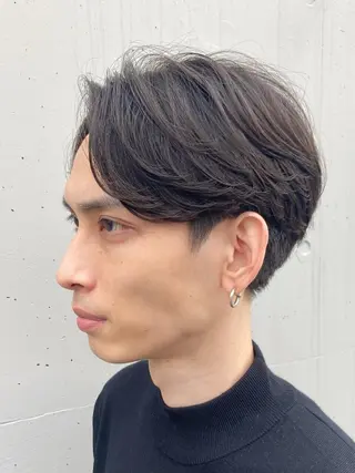 ショート パーマ メンズ SENTA✨メンズ パーマ✨fifth栄のヘアスタイル