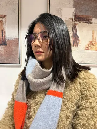 ミディアム mellow NANAのヘアスタイル