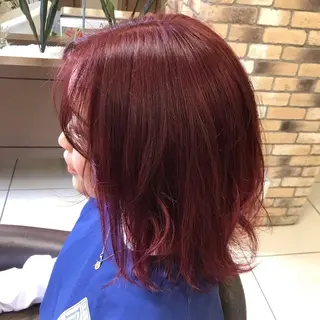 ミディアム カラー シールエクステ✨️韓 国羽エクステ🪽和希のヘアスタイル