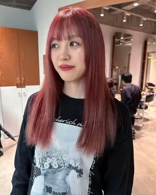 ロング カラー AR.MARA サトウヒカルのヘアスタイル