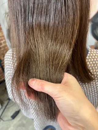 ミディアム カラー パーマ ヘアアレンジ メンズ キッズ ネイル マツエク・マツパ アイブロウ 久木原 ゆりのヘアスタイル