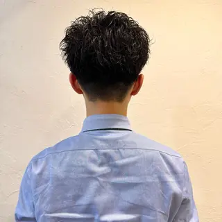 ショート パーマ メンズ 【池袋/スパイキー ショート】ⓝⓘⓜⓤのヘアスタイル