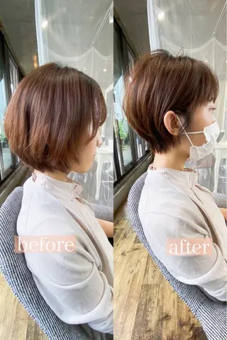 ショート ヒラヤマ ユウスケのヘアスタイル