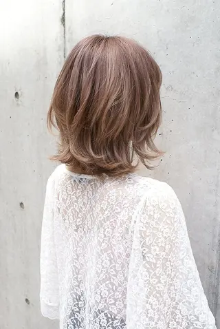 カラー ミディアム 🍒矢ヶ崎珠枝 🍒Directorのヘアスタイル