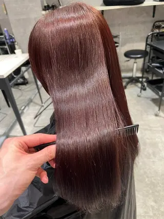 ロング カラー NOVA天王寺 武元　裕聖のヘアスタイル