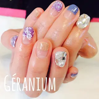 ネイル GéRanium Harukaのネイルデザイン