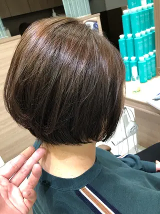 ショート カラー 大人女性のショート ・ボブ✂︎沼尻典祥のヘアスタイル