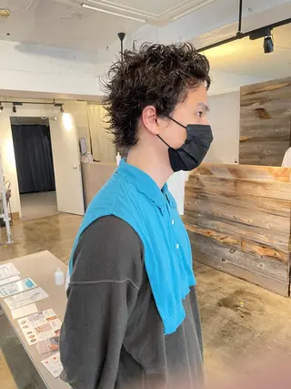 ショート メンズケアブリーチ 特化🔥村田のヘアスタイル