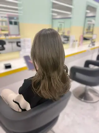 ロング 韓国ヘア×透明感 🤎横浜/miu🤎のヘアスタイル