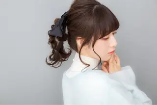 セミロング mio ☆のヘアスタイル