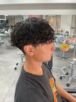 パーマ メンズ 町田エリアＮｏ．１/ パーマ特化/太田京希のヘアスタイル