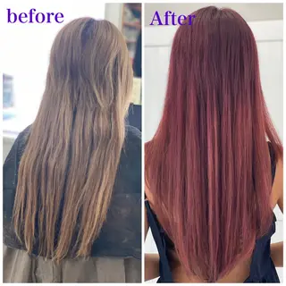 ロング 三浦 美鈴のヘアスタイル