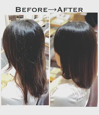 ミディアム MeL 横浜/ MIHOのヘアスタイル