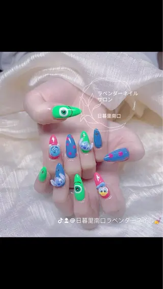 ネイル 日暮里2 lavenderのネイルデザイン