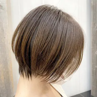ショート カラー OAK溝の口 𖠋SHINYAのヘアスタイル