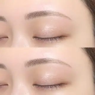 アイブロウ 束感まつげ/透明感眉 🎀 haru 🤍のマツエク・マツパデザイン