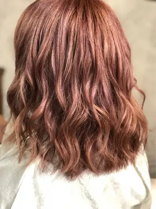 ミディアム 西村 雄二/エクステのヘアスタイル