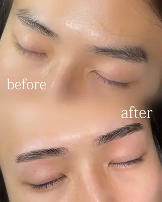 アイブロウ 🖤sumire🖤 メンズアイブロウのヘアスタイル