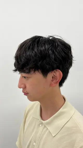 ショート パーマ メンズ 🎖️垢抜けヘア 🎖️美容師のヘアスタイル