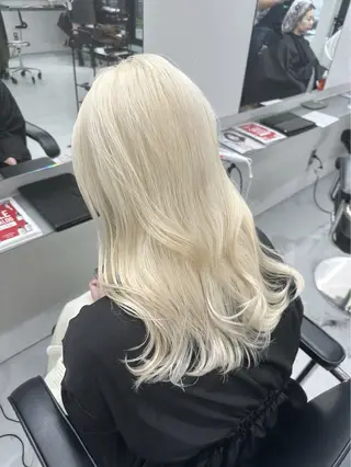 セミロング カラー カラーモデル募集中 /新潟万代/かこ🩵のヘアスタイル