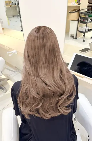 ロング カラー カラー職人 なかもと たつひろのヘアスタイル