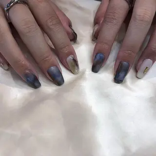 ネイル パラあり！フィルイン 美フォルムのネイルデザイン