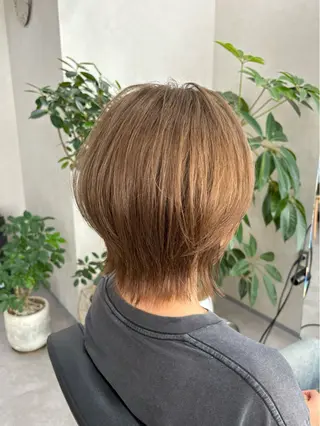 ショート カラー ショート/ボブ/ 透明感カラー🌿神永のヘアスタイル