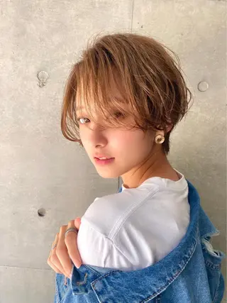 ショート 林 飛夕也のヘアスタイル