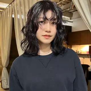 カラー Iris./ kawai nanaのヘアスタイル