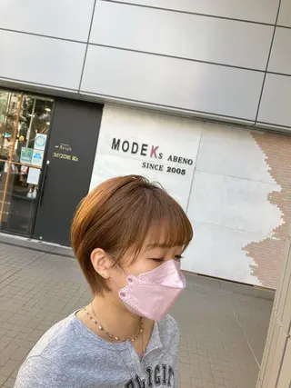 ショート カラー SHAFT Ieiriのヘアスタイル