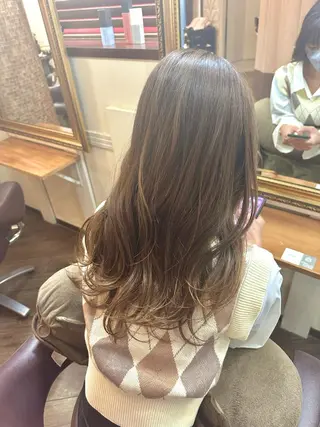ロング カラー 🌱ケミカル美容師 未来を綺麗に🌱優吾のヘアスタイル