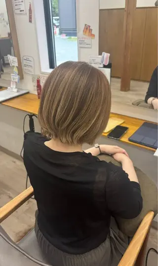 ショート 伴 星来のヘアスタイル